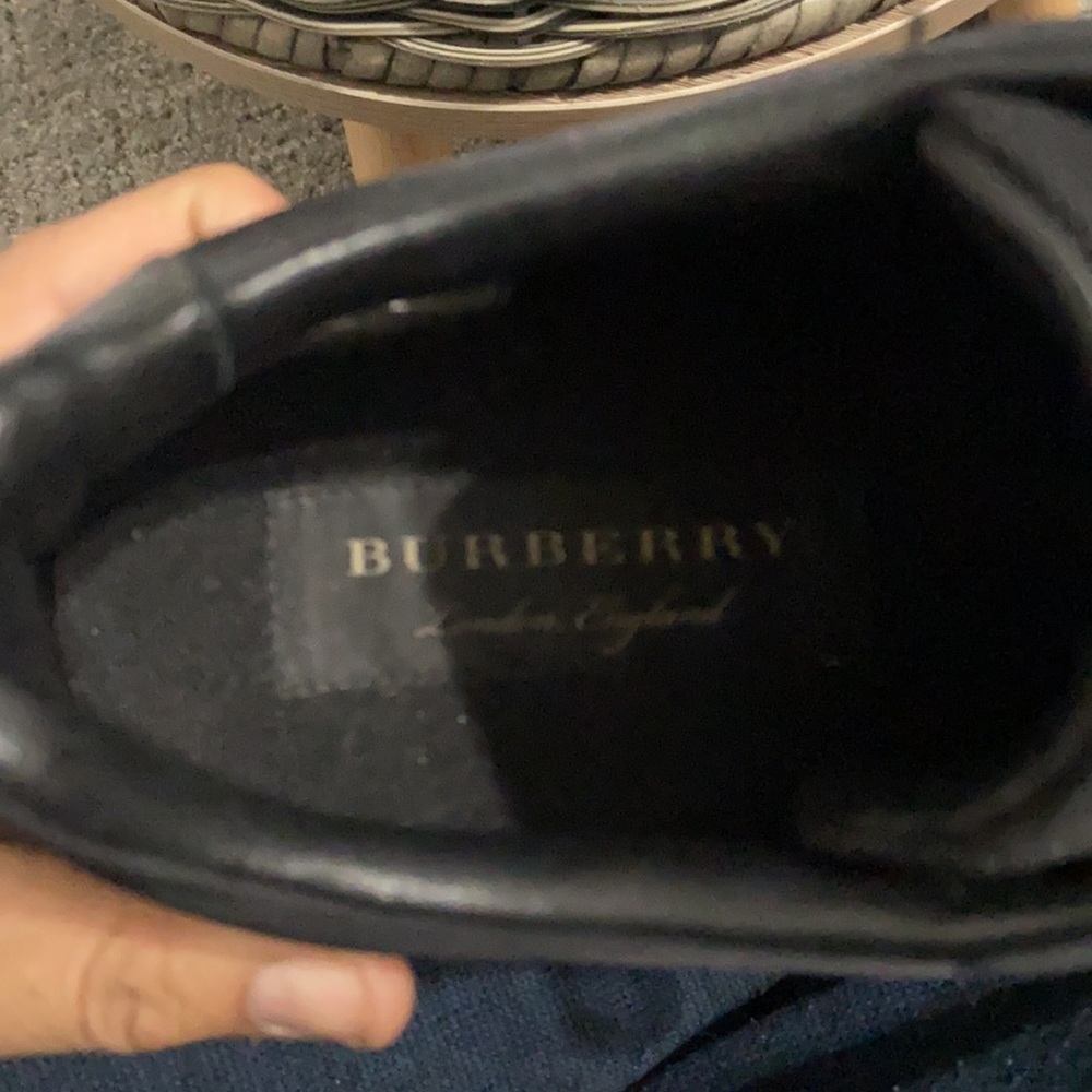 COPY - Burberry Shoes Black Canvas/Black Nylon Upper and Mid - Picture 3 of 7